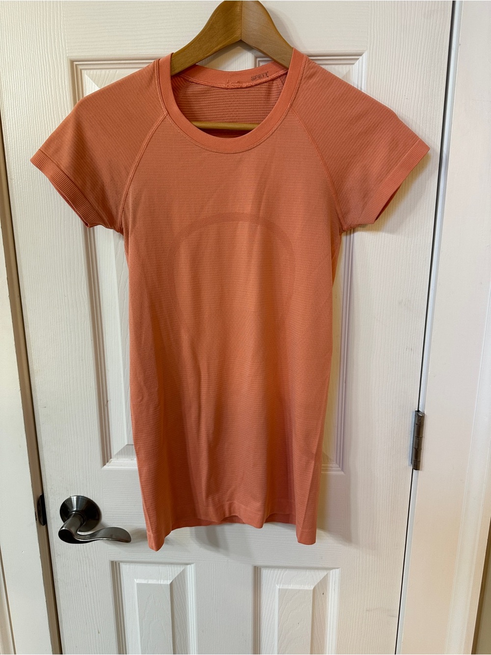 Lululemon Orange swiftly tech shirt top Athletic Trendy 4